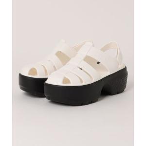 サンダル レディース クロックス ストンプ フィッシャーマン サンダル / crocs Stomp Fisherman Sandal｜zozo