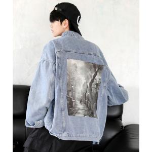 ARULE（アルール） デニムジャケット gジャン A'GEM/9 × .kom「ARULE