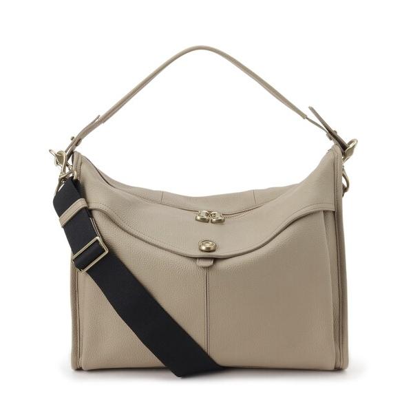 ショルダーバッグ ブラスボタン 2WAY ショルダー（Ｌ） メンズ