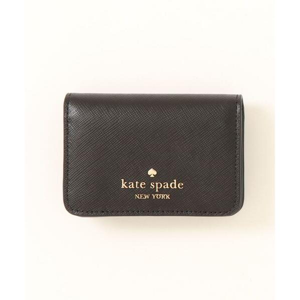 「kate spade new york」 カードケース ONESIZE ブラック レディース