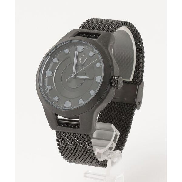 「PUMA」 アナログ腕時計 FREE ブラック メンズ