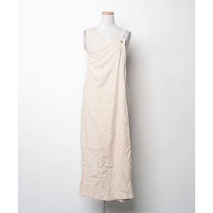 「willfully」 ノースリーブワンピース FREE ベージュ レディース