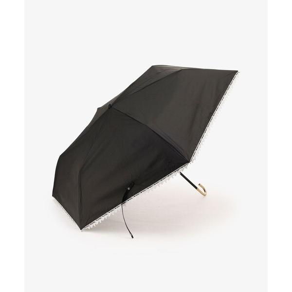 レディース 折りたたみ傘 プチレース晴雨兼用折りたたみ傘 日傘