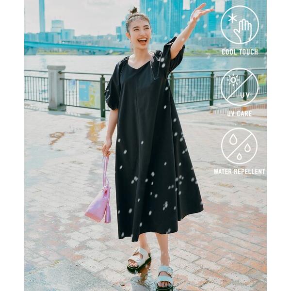 ワンピース 「接触冷感/UVケア/撥水」FINE MOVE 2WAYワンピース