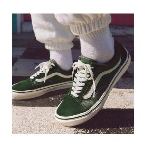 スニーカー メンズ VANS ヴァンズ OLD SKOOL LITE オールドスクール LITE V36 LITE GREEN/WHISPER｜ZOZOTOWN Yahoo!店