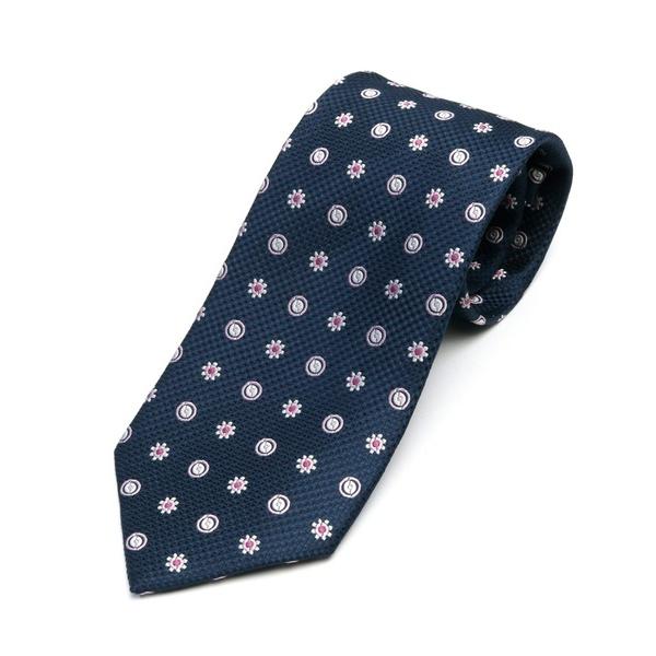 ネクタイ COOL PASTEL COLOR DOT 絹100% ベーシックネクタイ