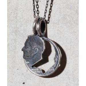 ネックレス THEFT TPE-060 SILVER COIN NEC メンズ