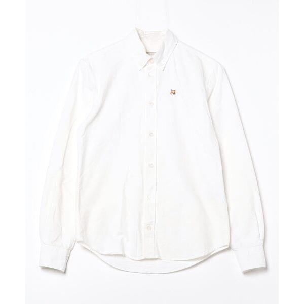 「Maison Kitsune」 長袖シャツ 36 ホワイト メンズ