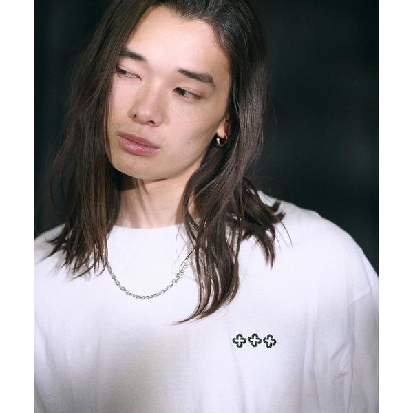 tシャツ mlt4662- One Point Logo Embroidered LS Tee ロン...