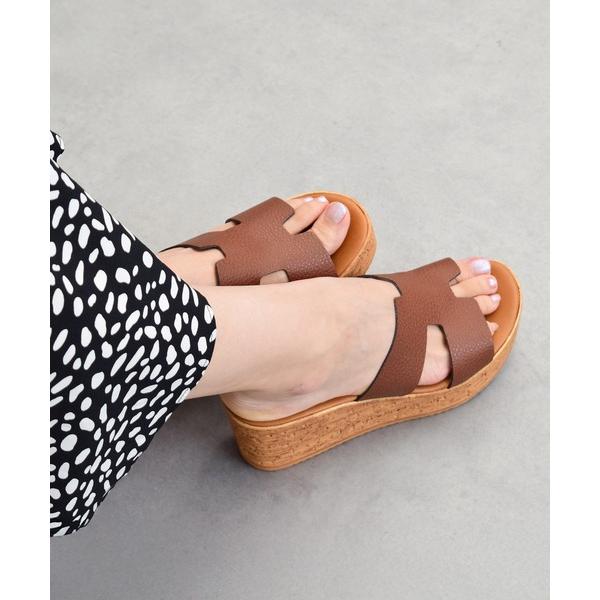 厚底 サンダル ミュール 「ITALIAN SHOEMAKERS」厚底ミュールサンダル(942123...