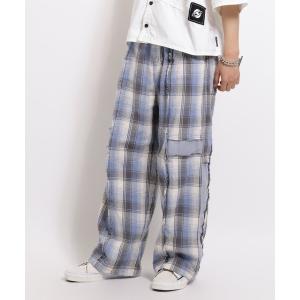 パンツ RIP-CHECK パンツ レディース メンズ