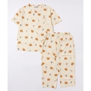 パジャマ ルームウェア 「PAUL＆JOE」ヌネットまみれ 　ショートスリーブプルオーバーニット　セットアップ レディース