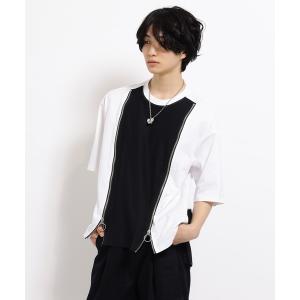 tシャツ Tシャツ メンズ ZIPPED LOGO Tシャツ｜zozo