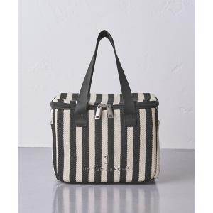 レディース ストライプ ボックス トートバッグ S｜ZOZOTOWN Yahoo!店