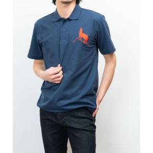 ポロシャツ Healthknit Product ヘルスニットプロダクト コヨーテ ビッグ 刺繍 半袖 ポロシャツ ユニセックス(GW) メンズ レデ