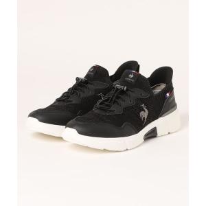 スニーカー le coq sportif ルコックスポルティフ LCS LOIR「手を使わずさっと履ける/撥水/軽量/幅広3E」レディーススニーカー(