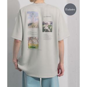 メンズ tシャツ Tシャツ 「別注」Claude Monet　グラフィックアートTシャツ(5分袖)A｜zozo