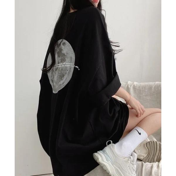 tシャツ アースプリントビッグT レディース メンズ