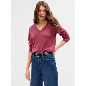 レディース 「GAP」 Vネックニット X-SMALL ワイン｜zozo