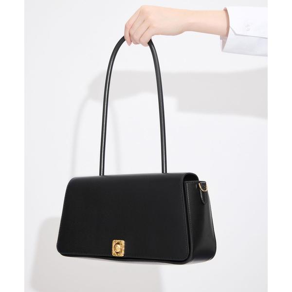 「CHARLES &amp; KEITH」 2WAYバッグ M ブラック レディース