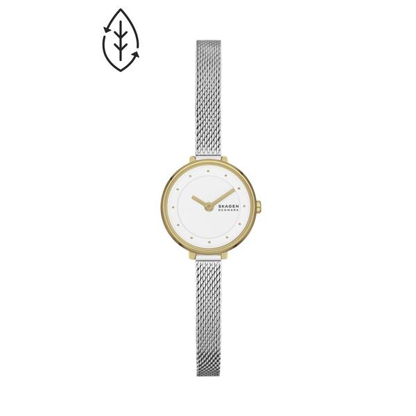 「SKAGEN」 アナログ腕時計 FREE シルバー レディース