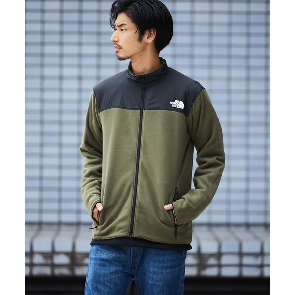 「THE NORTH FACE」 ジップアップブルゾン MEDIUM オリーブ メンズ