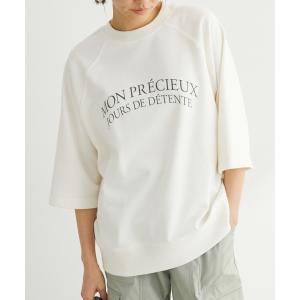 レディース tシャツ Tシャツ BEST PRICE 2way ミニ裏毛ロゴトレTEE｜zozo