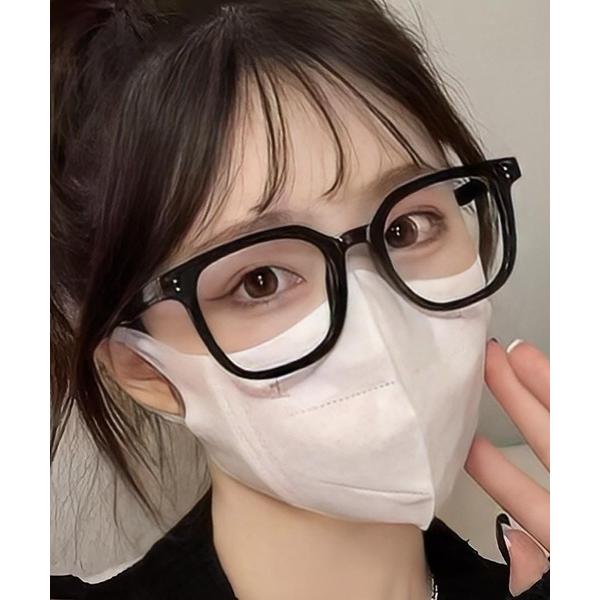 伊達メガネ メガネ 眼鏡 ユニセックス スクエア ビッグフレームメガネ 伊達メガネ cula858 ...