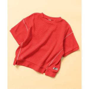 tシャツ WEB限定 ワッフルTシャツ キッズ ...の商品画像