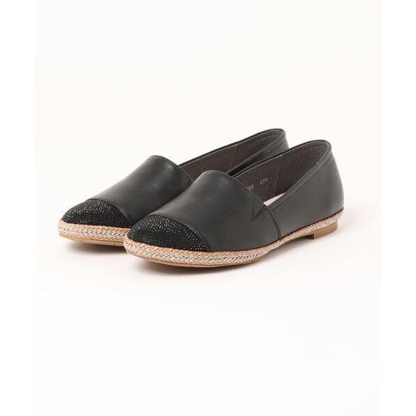 パンプス トゥーキャップスリッポンシューズ