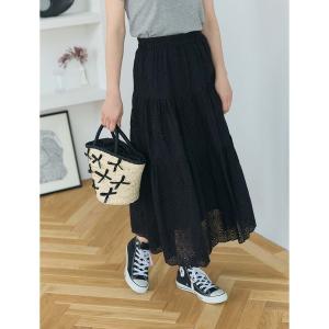 Canaria Style】裾カットワークレーススカート : shopooo by GMO
