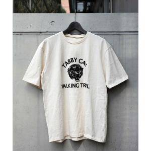 tシャツ Tシャツ レディース MIXTA/ミクスタ CREW NECK TABBY CAT Tシャツ