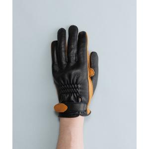 手袋 メンズ 「PELLE:K」バイクグローブ/ RHEA｜zozo