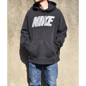 パーカー メンズ 「ヴィンテージ古着」NIKE / ナイキ ロゴ スウェットパーカー｜zozo