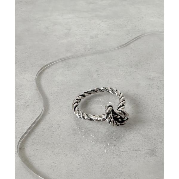 指輪 リング THEATER シアター ロープシェイブノットデザインシルバーリング レディース メン...