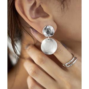 イヤリング テクスチャープレートイヤリング レディースの買取情報