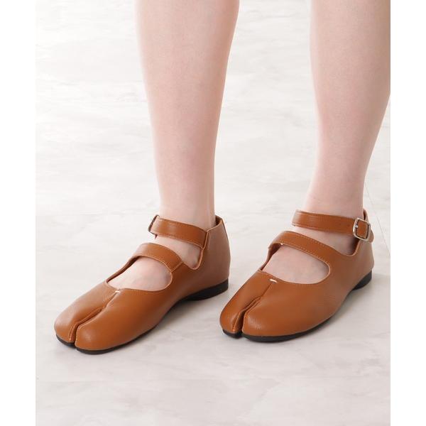 パンプス メリージェーン 足袋 フラットシューズ