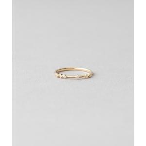 K10 YG 金木犀 ピンキーリング ♯3 K10YG ピンキーリング ワンストローク（031358） ｜ women