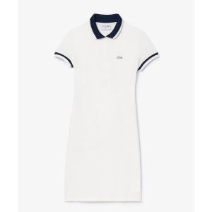 LACOSTE（ラコステ） ワンピース バイカラーボーダーTシャツドレス