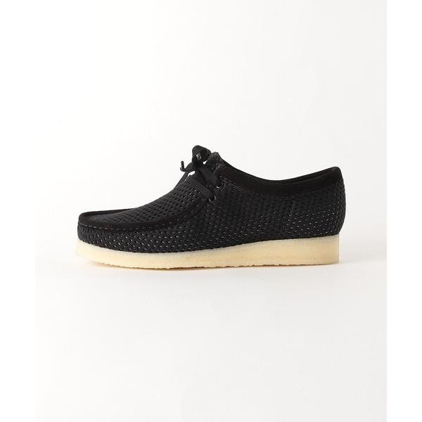 スニーカー メンズ 「CLARKS」 ワラビー メッシュ