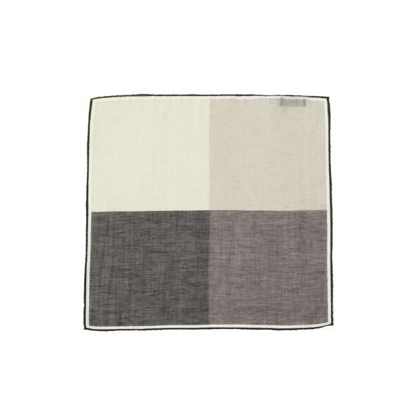 ハンカチ Brilla per il gusto / ミックスファブリック パネル チーフ メンズ