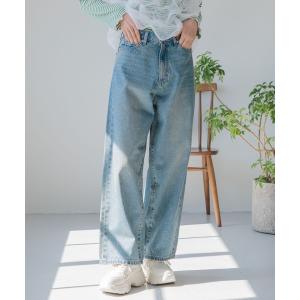 ジーンズ デニム デニムパンツ ビジューデニムパ...の商品画像