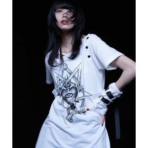 REFLEM トライバルカットソー REFLEM tシャツ Tシャツ 「REFLEM/レフレム」トライバルプリント