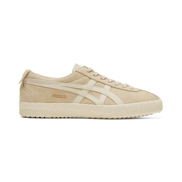 「Onitsuka Tiger」 ローカットスニーカー 26.5 クリーム レディース