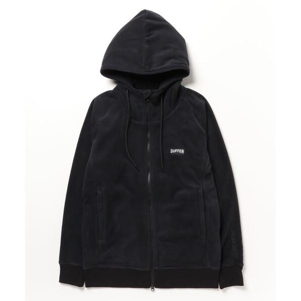 「The DUFFER of ST.GEORGE」 ジップアップパーカー SMALL ブラック メン...