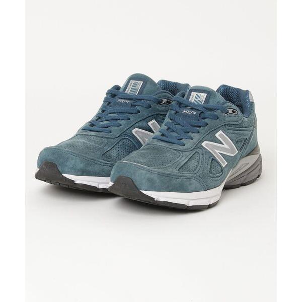 「New Balance」 ローカットスニーカー 26.5 ネイビー メンズ