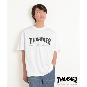 キッズ tシャツ Tシャツ 「THRASHER」フロントロゴビッグ半袖Tシャツ｜zozo