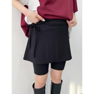 スカート エプロンデザインレギンスの商品画像