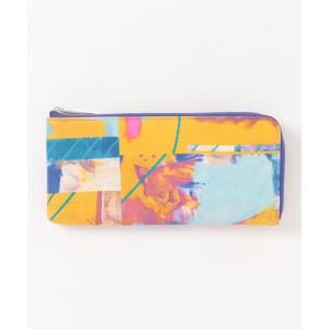 ミニ 長財布 財布 abstractII 薄マチLファスナー長財布 レディース メンズ