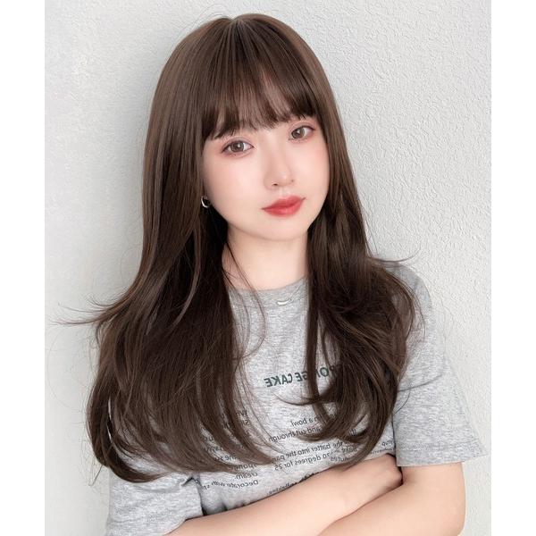 ウィッグ エクステ 「 フォギーロングレイヤー 」 ウィッグ レディース ロング フルウィッグ セミ...
